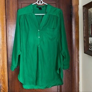 Green ModCloth tunic top